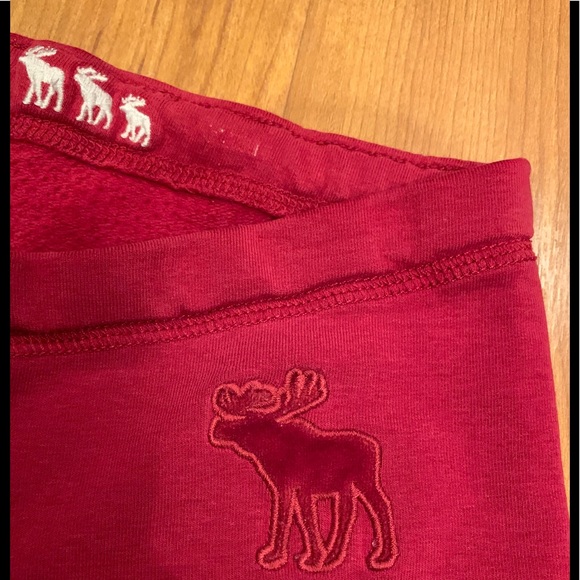 SOLD-Abercrombie Logo Joggers Sweatpants Juniors L - Picture 3 of 5